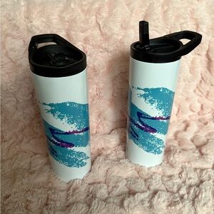 20 oz Dixie cup design tumbler with flip cap